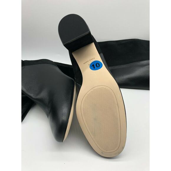 Cole Haan Women's Rianne Boot 65mm Mid Calf Black Size 10B NEW - Picture 4 of 12